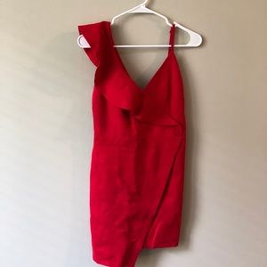 Lush red dress. Perfect for college formals!!